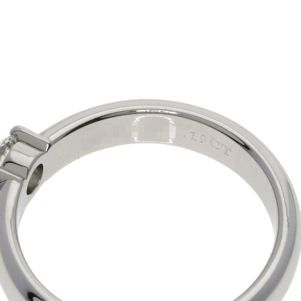 TIFFANY Authentic Silver Diamond Ring - Picture 6 of 8
